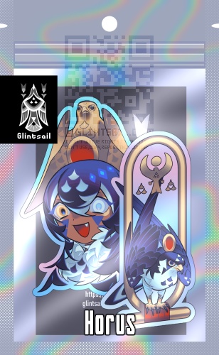 Egyptian Birds Sticker