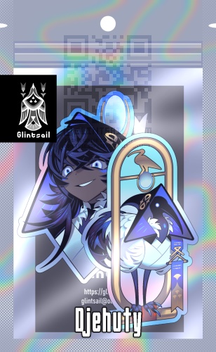 Egyptian Birds Sticker