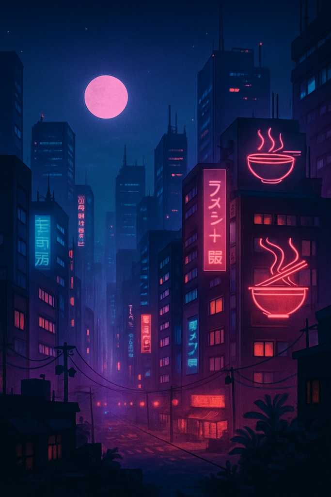 ネオン夜景シティ – Neon Night City