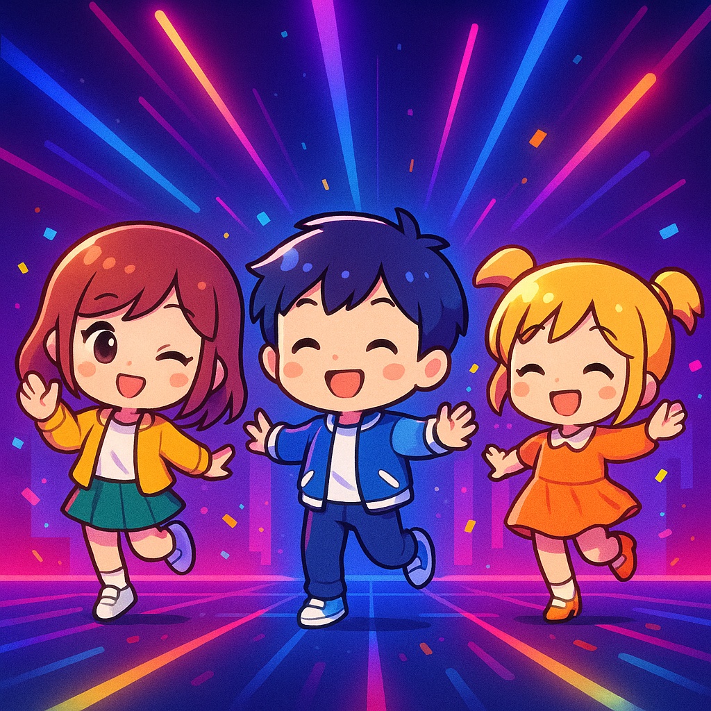 ちびキャラ・バリエーション9枚セット Chibi Character 9 Variations Pack