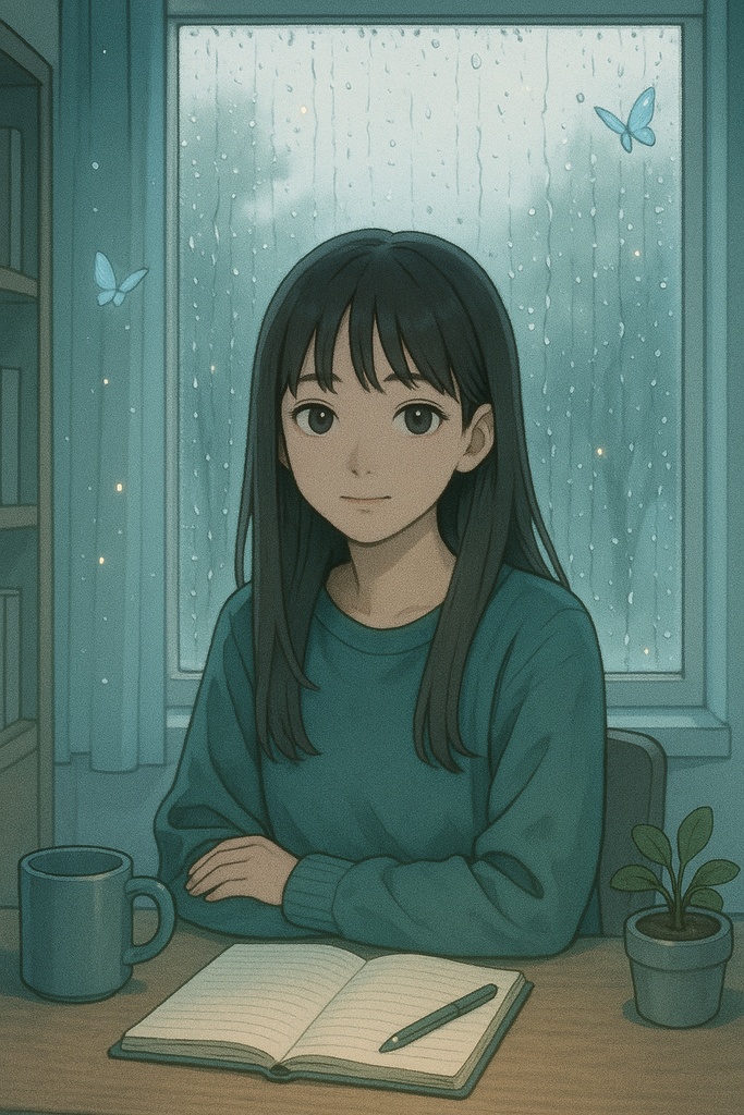 Dreamy Lo-Fi Room Collection|癒しルーム・人物&風景AIイラストセット- おまけ動画ファイル3つ同梱