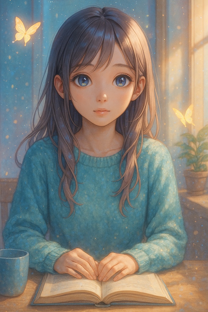 Dreamy Lo-Fi Room Collection|癒しルーム・人物&風景AIイラストセット- おまけ動画ファイル3つ同梱