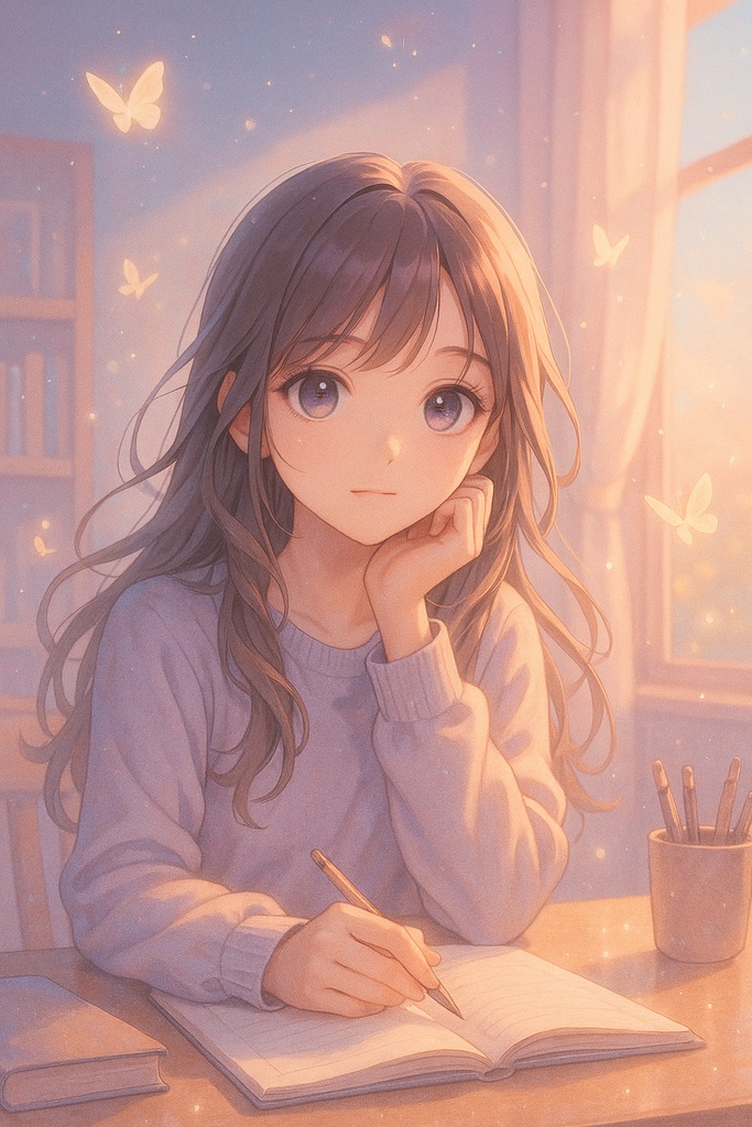 Dreamy Lo-Fi Room Collection|癒しルーム・人物&風景AIイラストセット- おまけ動画ファイル3つ同梱