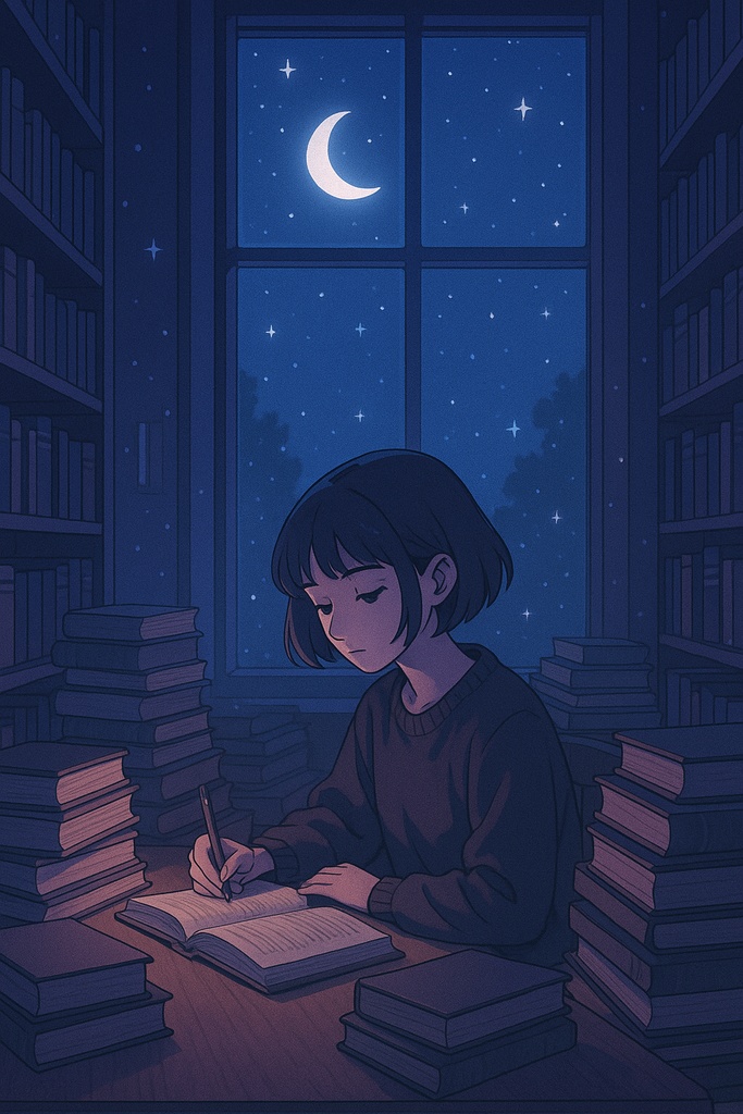 Dreamy Lo-Fi Room Collection|癒しルーム・人物&風景AIイラストセット- おまけ動画ファイル3つ同梱