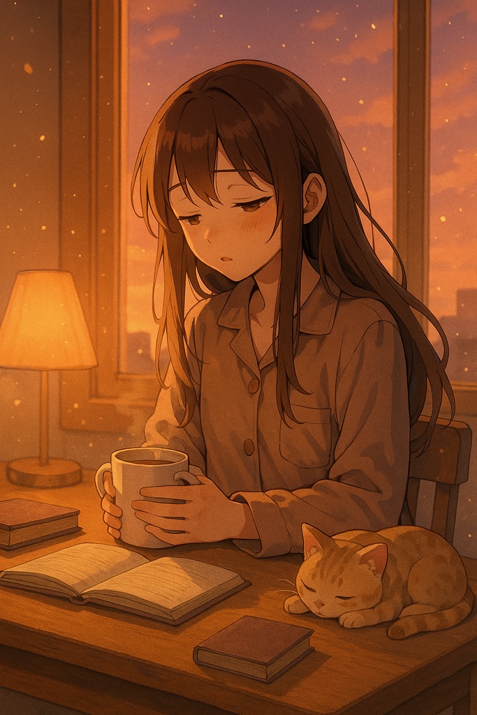 Sleepy Lo-Fi Room Collection|ウトウト・シリーズ高解像度素材16枚セット