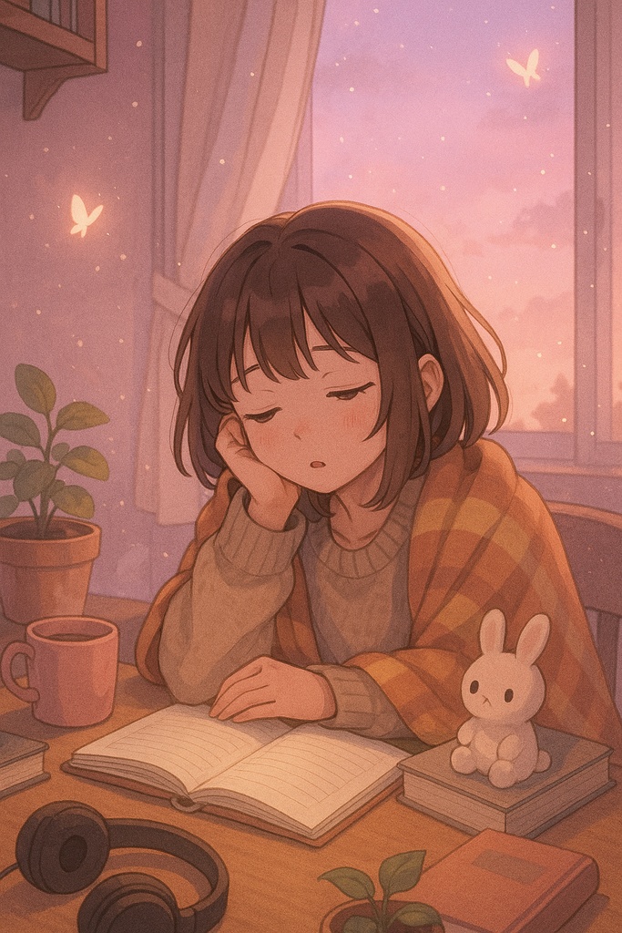 Sleepy Lo-Fi Room Collection|ウトウト・シリーズ高解像度素材16枚セット