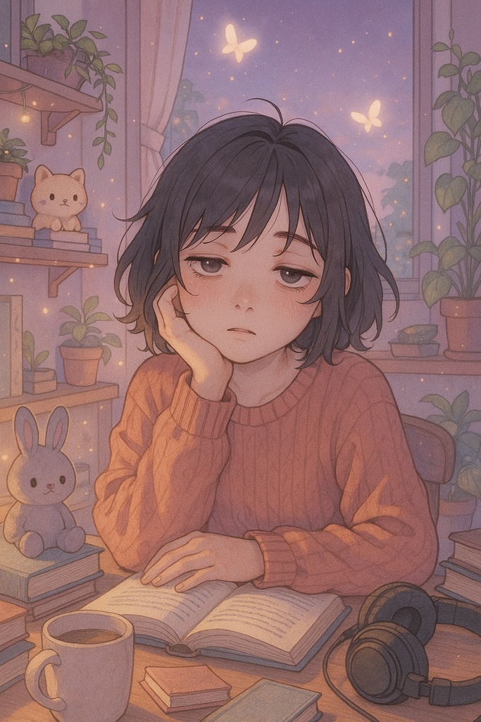 Sleepy Lo-Fi Room Collection|ウトウト・シリーズ高解像度素材16枚セット