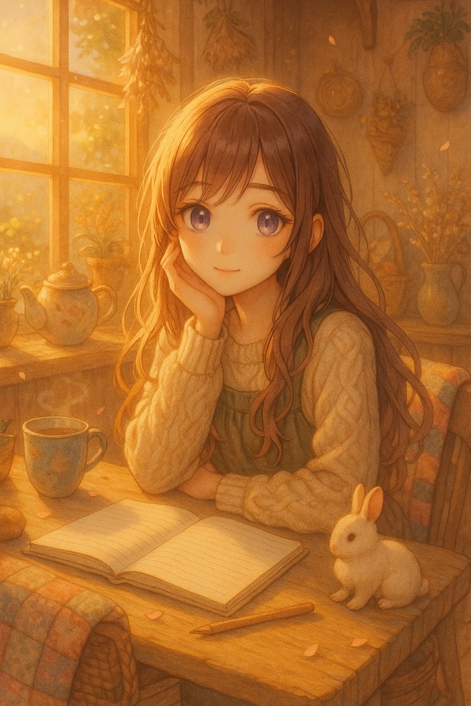 Eco‑Cottagecore Retreat バリエーションセット|癒しコテージ・AIイラスト15枚コレクション