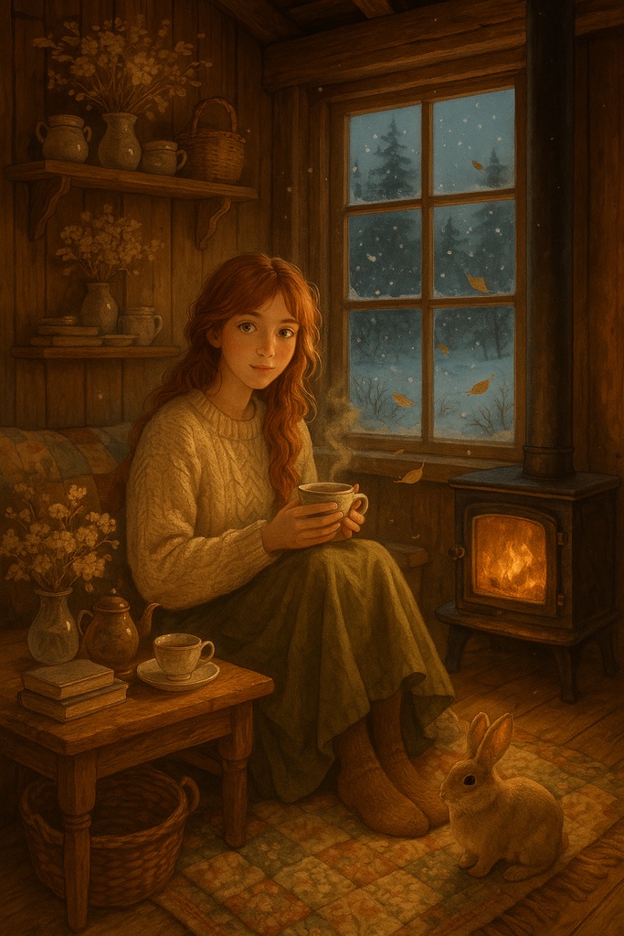 Eco‑Cottagecore Retreat バリエーションセット|癒しコテージ・AIイラスト15枚コレクション