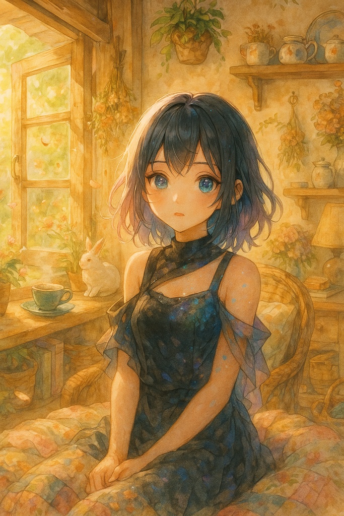 Eco‑Cottagecore Retreat バリエーションセット|癒しコテージ・AIイラスト15枚コレクション