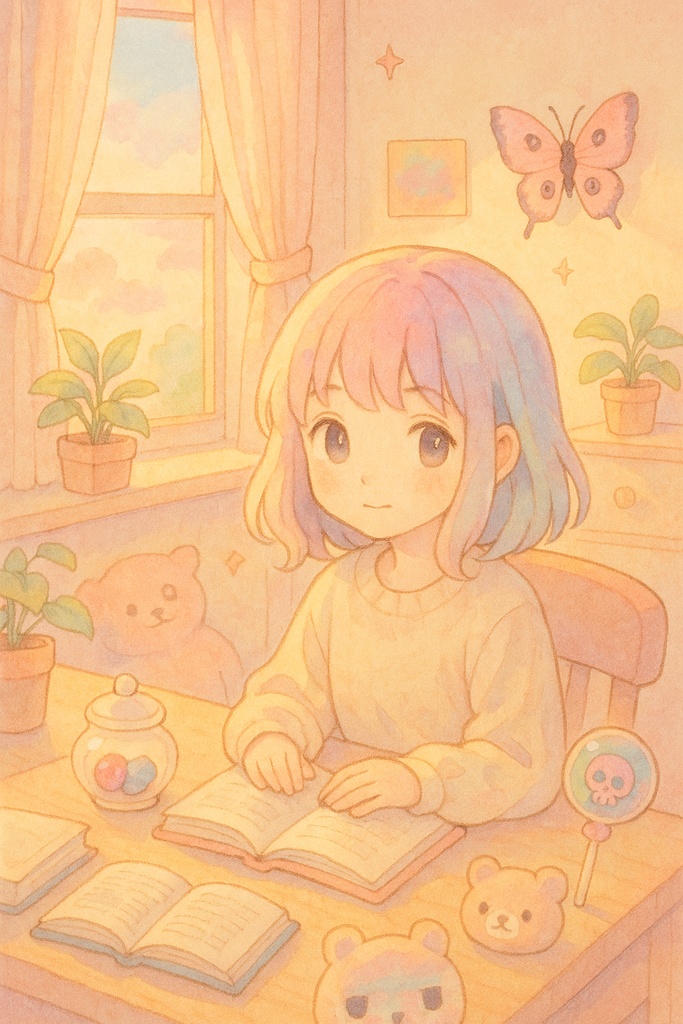 Dreamy Pastel Room 10枚セット|ふんわり配色・ゆめかわAIイラストコレクション