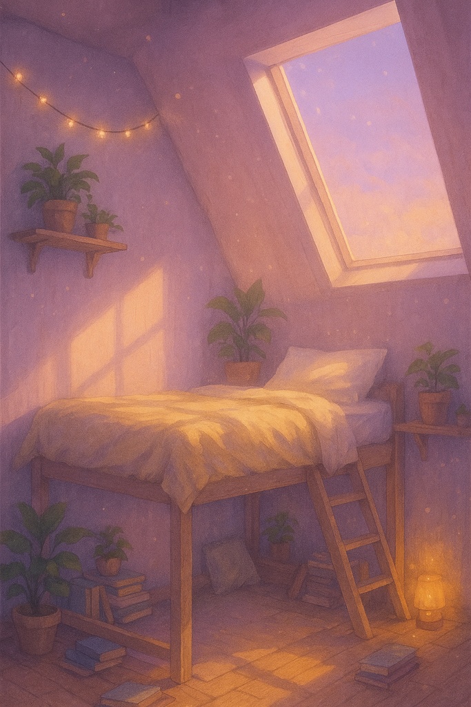 Dreamy Lo-Fi Backgrounds 20枚セット|キャラなし癒し背景素材コレクション