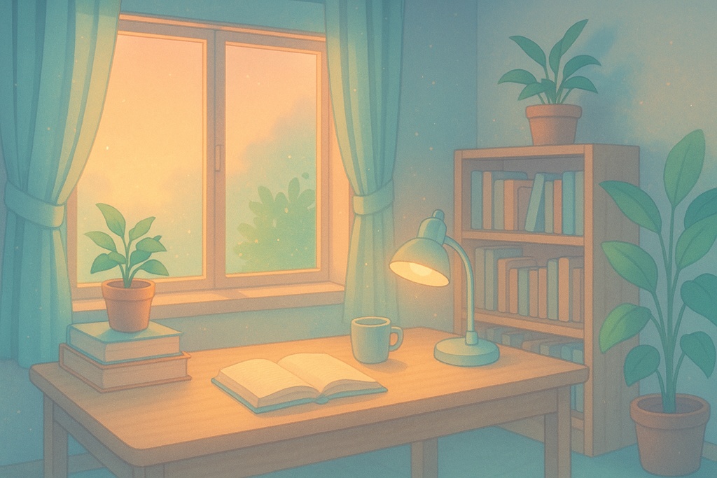 Dreamy Lo-Fi Backgrounds 20枚セット|キャラなし癒し背景素材コレクション