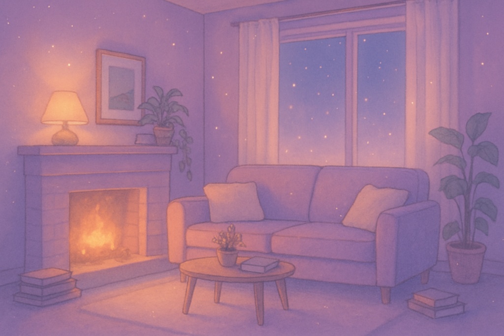 Dreamy Lo-Fi Backgrounds 20枚セット|キャラなし癒し背景素材コレクション