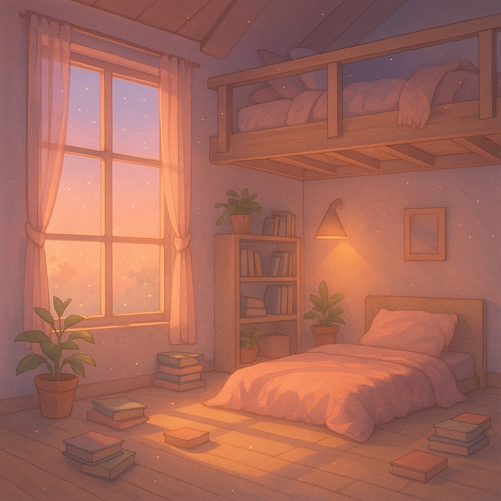 Dreamy Lo-Fi Backgrounds 20枚セット|キャラなし癒し背景素材コレクション