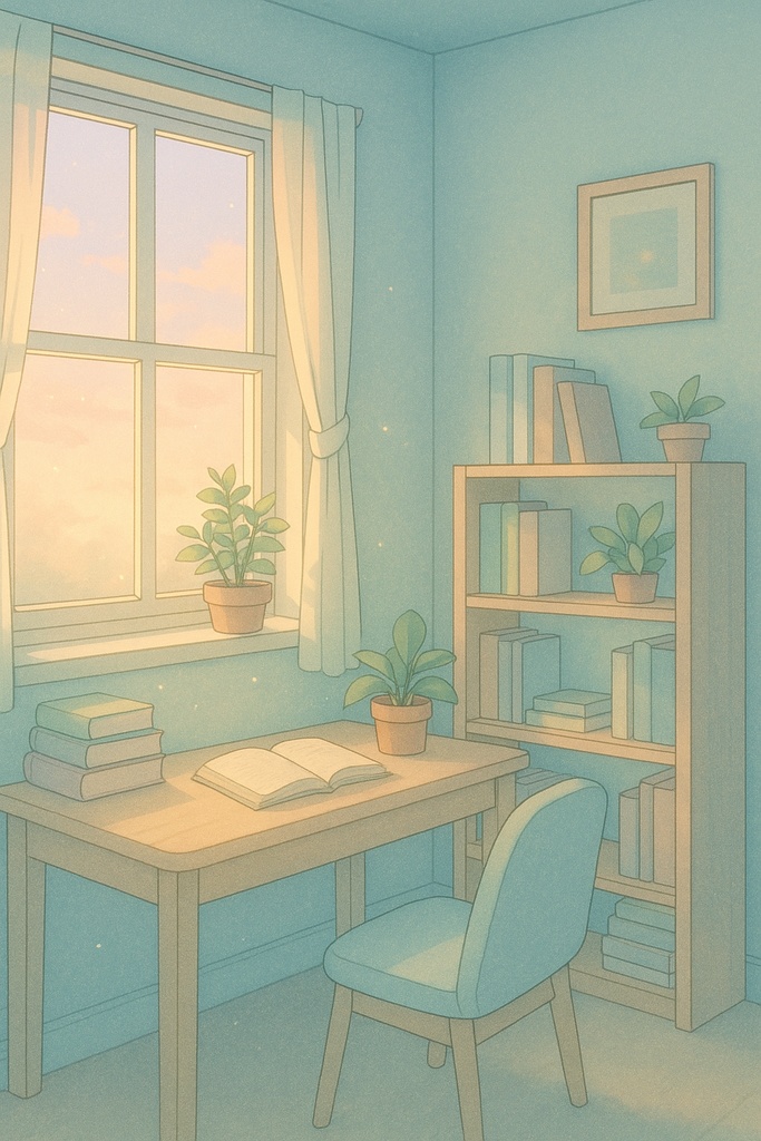 Dreamy Lo-Fi Backgrounds 20枚セット｜キャラなし癒し背景素材コレクション