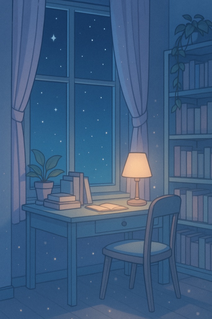 Dreamy Lo-Fi Backgrounds 20枚セット|キャラなし癒し背景素材コレクション