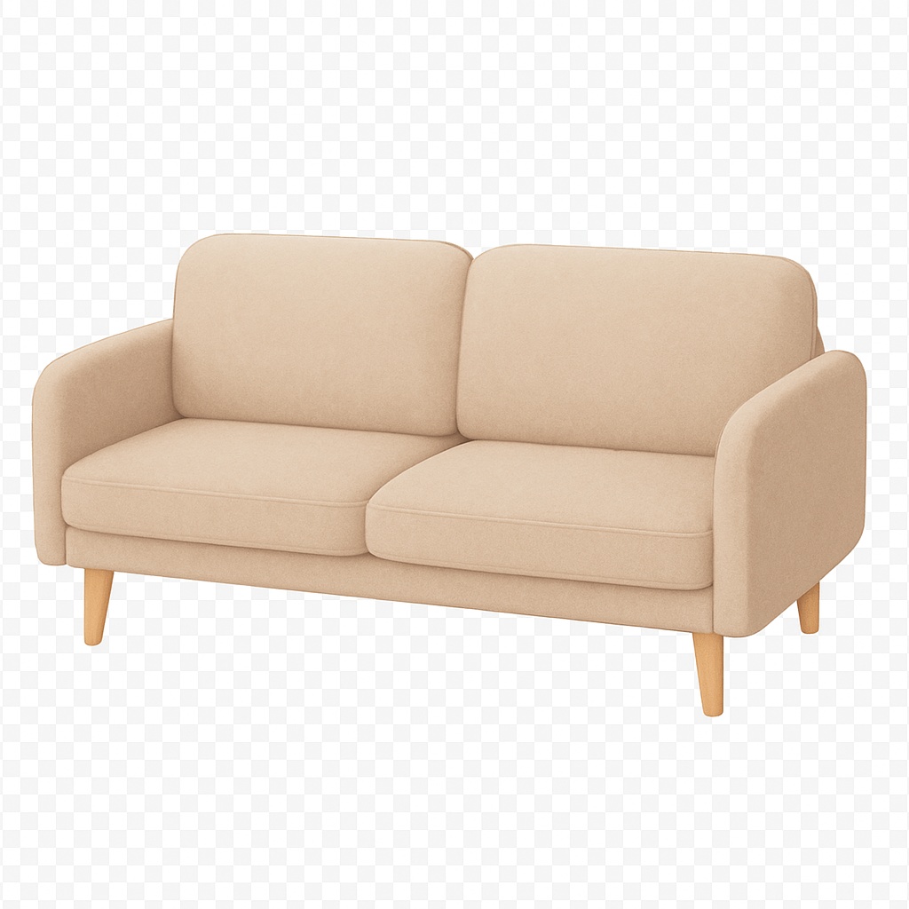 ルームアセット素材22点セット|合成用透明PNG/北欧パステル・ナチュラル