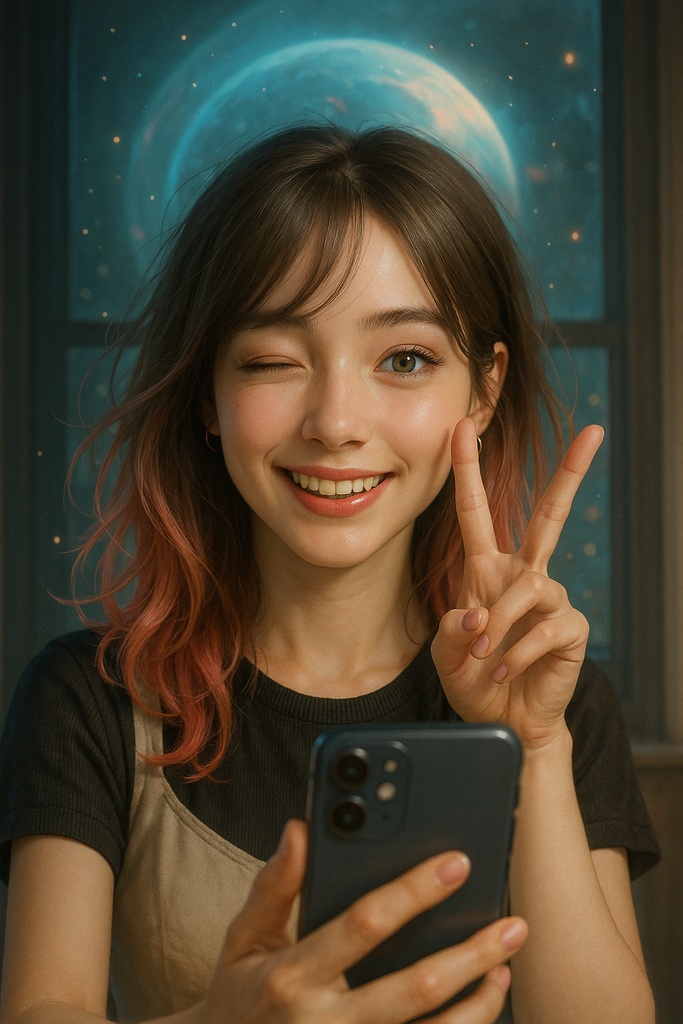 ドリームコア×ファンタジー少女 19枚AIイラストセット