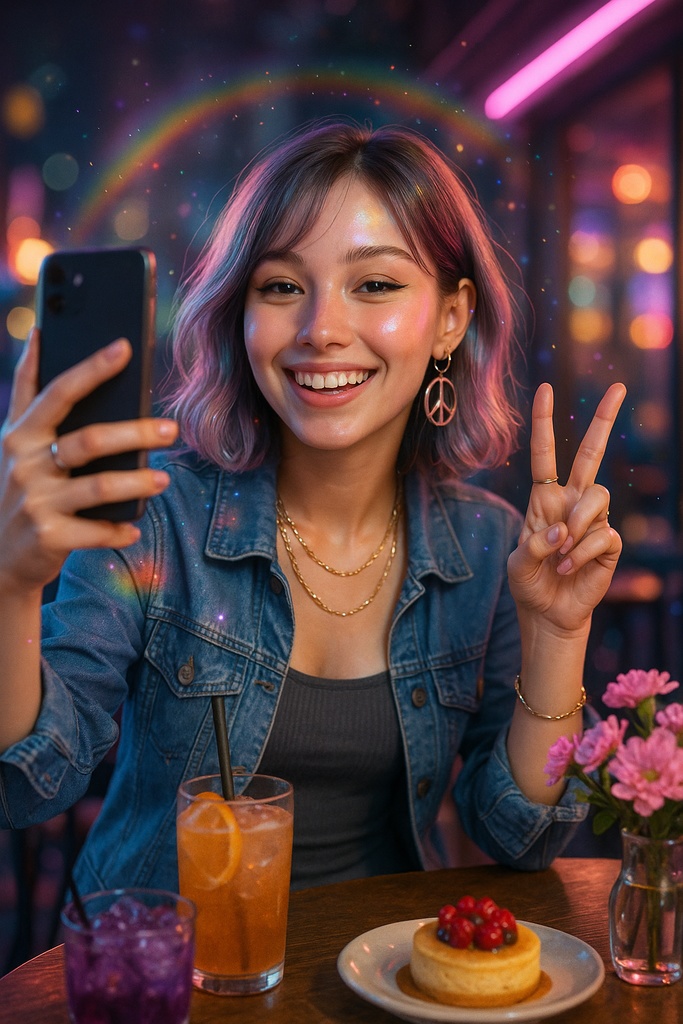 ドリームコア×ファンタジー少女 19枚AIイラストセット