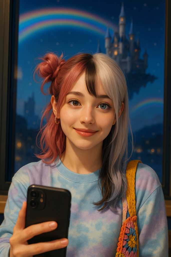 ドリームコア×ファンタジー少女 19枚AIイラストセット