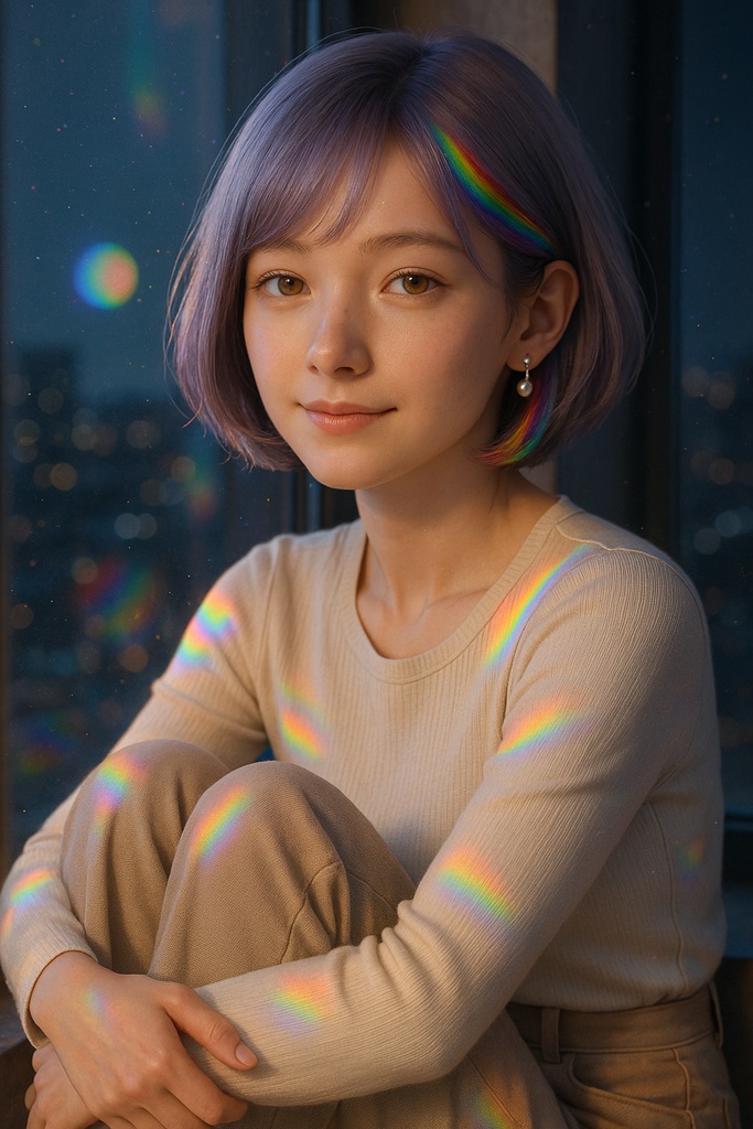 ドリームコア×ファンタジー少女 19枚AIイラストセット