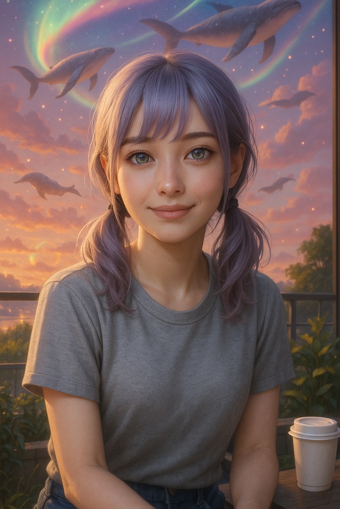 ドリームコア×ファンタジー少女 19枚AIイラストセット