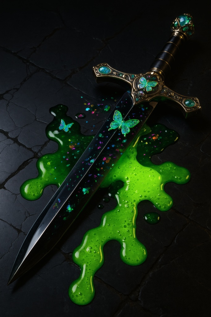 伝説のクリスタルソードと魔法の蝶 — 闇ダンジョンセット(全31枚)