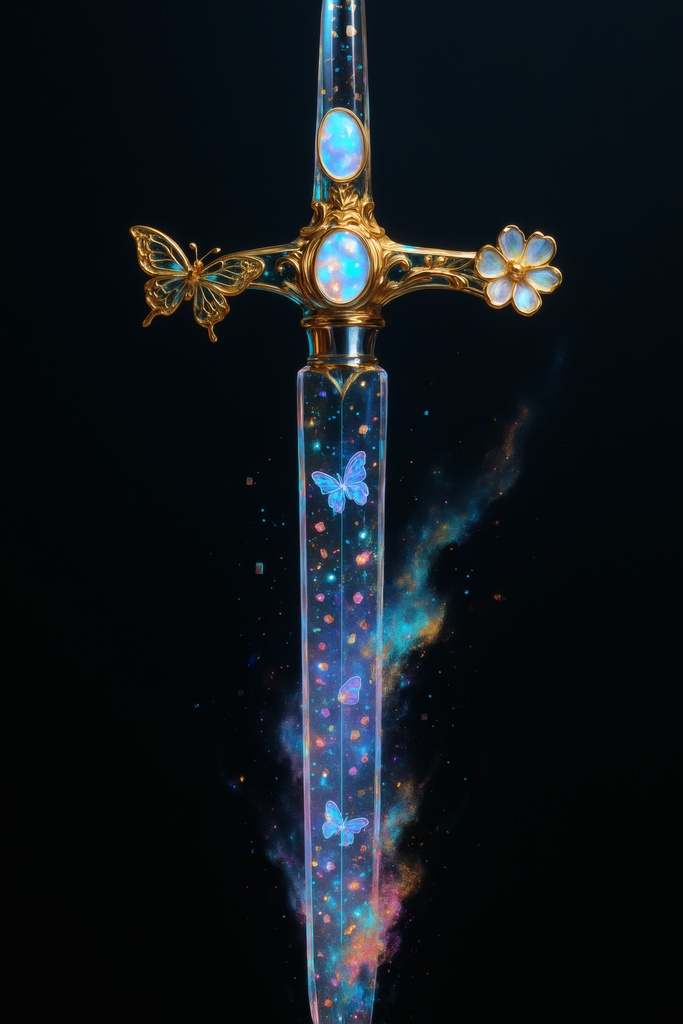 伝説のクリスタルソードと魔法の蝶 — 闇ダンジョンセット(全31枚)