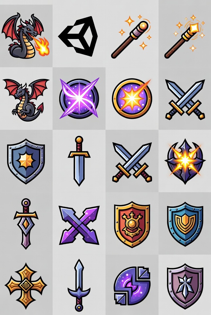 【50個限定】ファンタジーRPGスキルアイコンコレクション / Fantasy RPG Skill Icons Collection