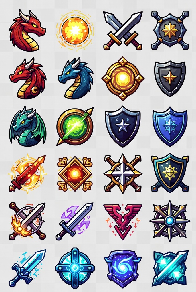 【50個限定】ファンタジーRPGスキルアイコンコレクション / Fantasy RPG Skill Icons Collection