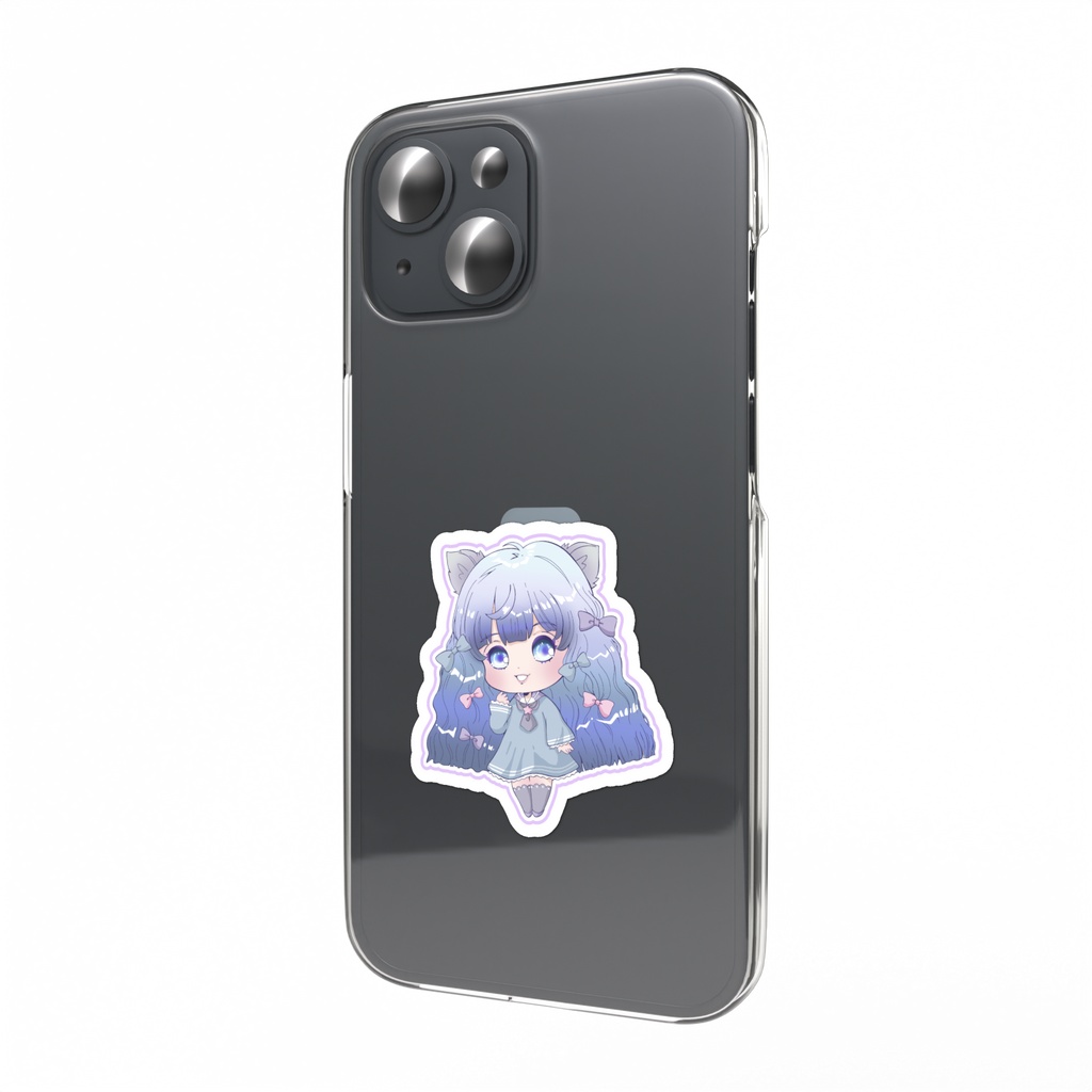 猫耳ちゃんステッカー