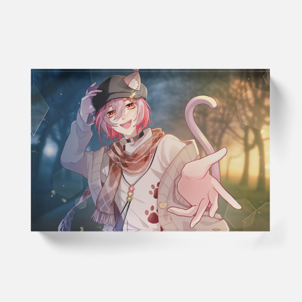 【猫鈴三色】新衣装記念キービジュアルアクリルブロック