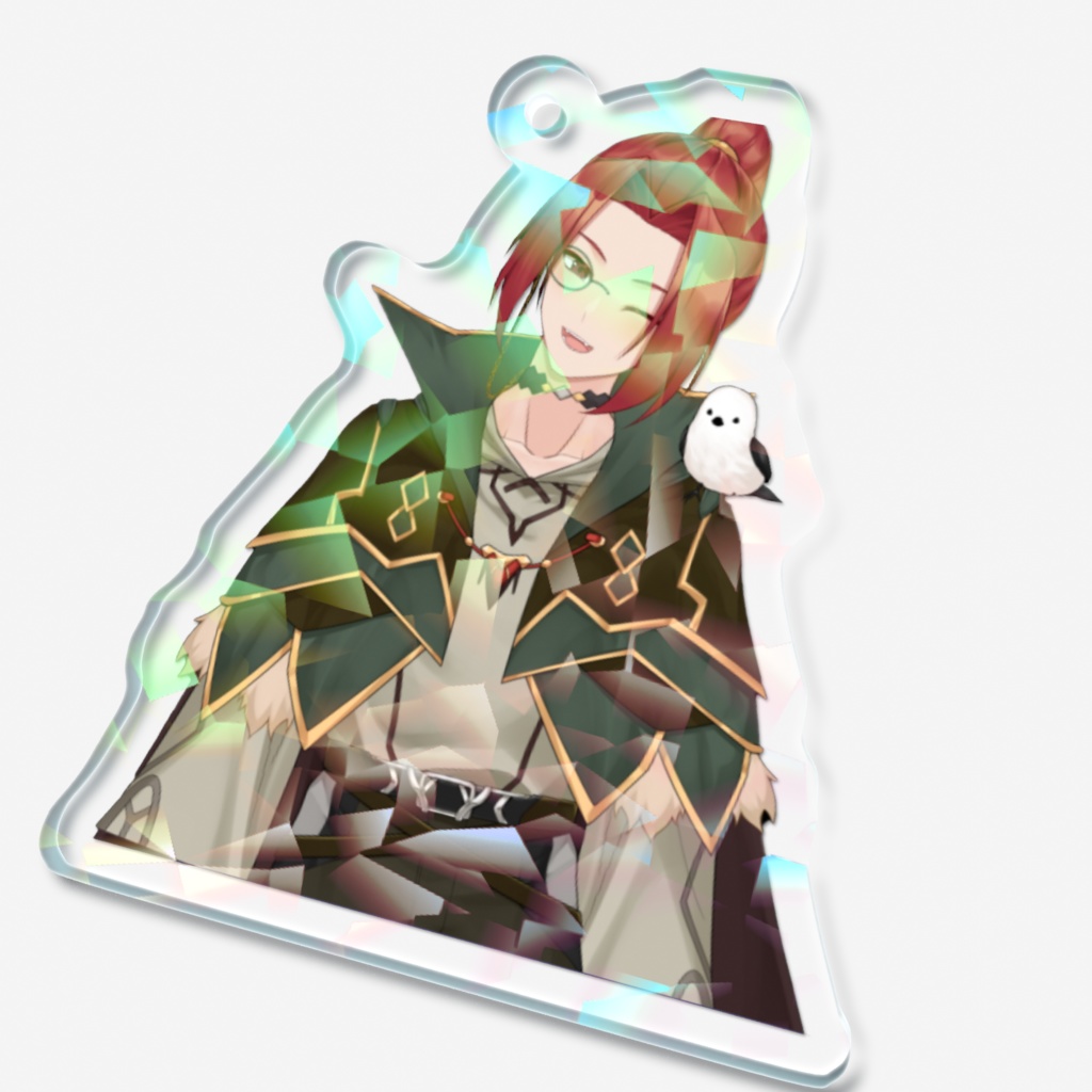 世良よぞら ホログラムアクリルキーホルダー 50mm