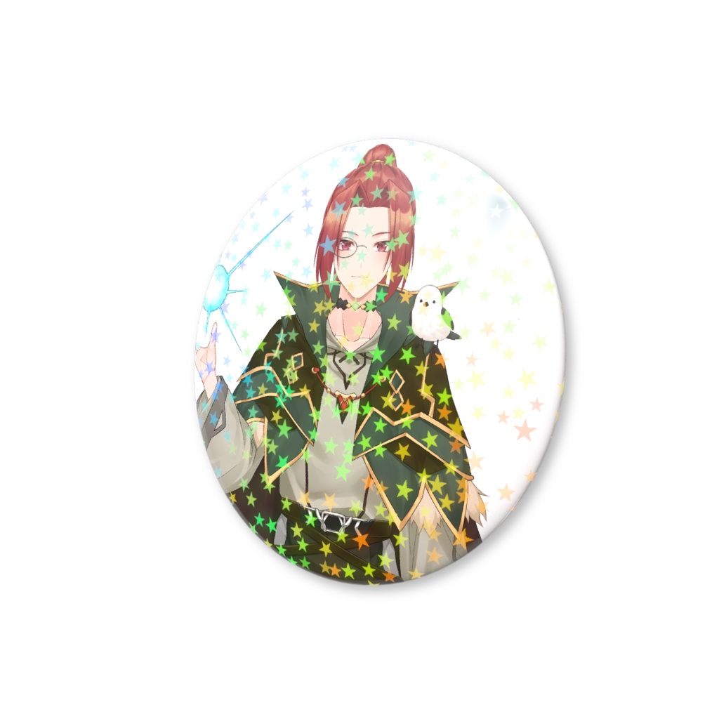 世良よぞら ホログラム缶バッジ - 56mm