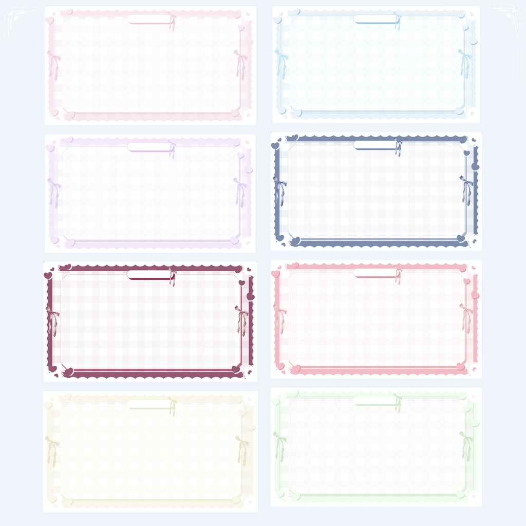 ✦期間限定/Xのフォロワー様へ無料配布中✦ 汎用背景(全8色)✦