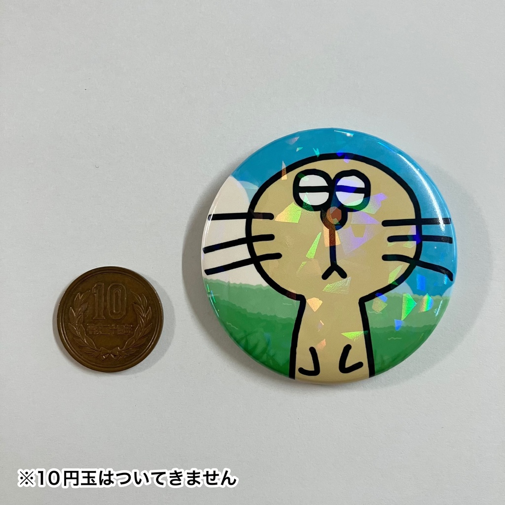 長谷川さん 缶バッジ57mm(ホログラム入り)