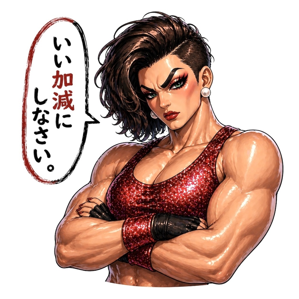 自己否定に効くお叱りステッカー《いい加減にしなさい。》