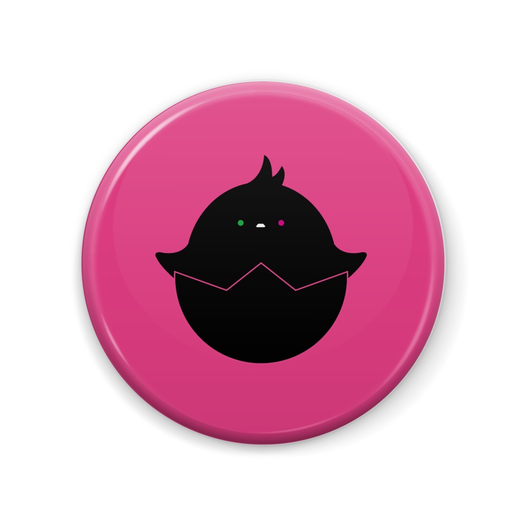 とりたま缶バッジ