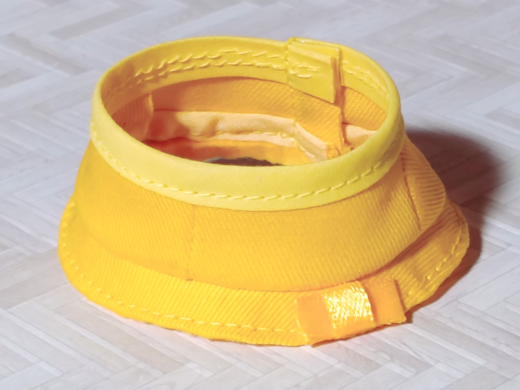 黄色い帽子(耳穴あり)