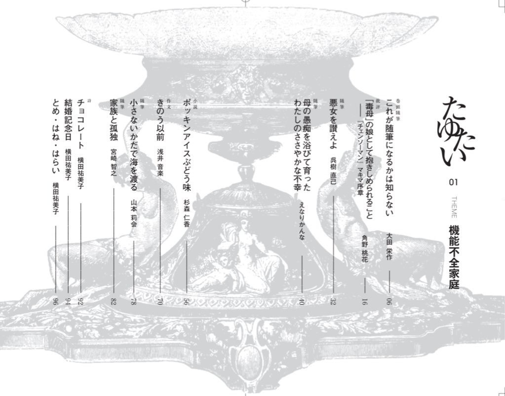 たゆたい vol.1 機能不全家庭