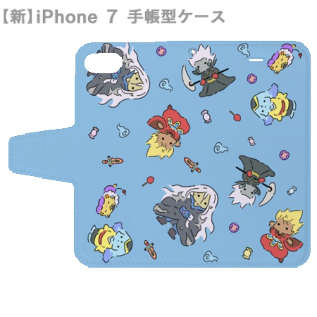 手帳型スマホケース ゆるゆる妖魔界