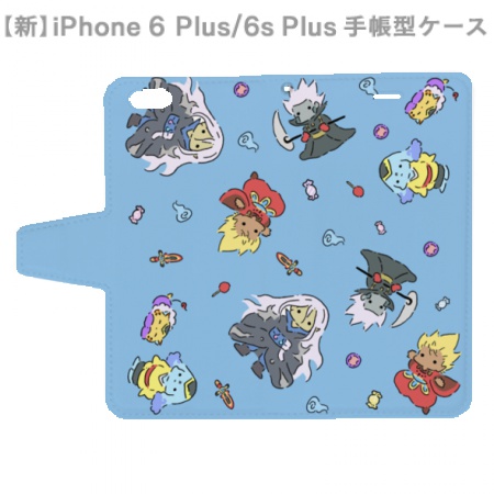 手帳型スマホケース ゆるゆる妖魔界