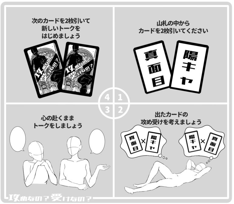 攻めなの?受けなの?即席BLCPトークゲーム