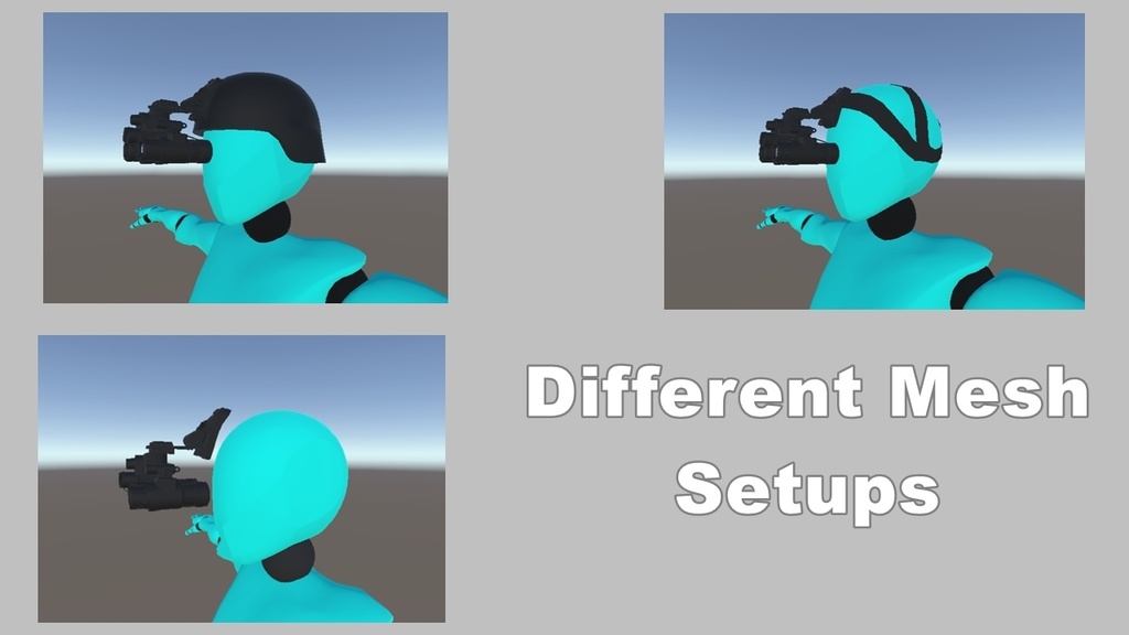 NightVision Goggles (VRChat/SKD3)