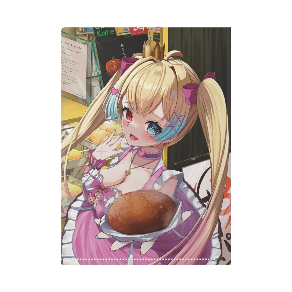 カレーパンクリアファイル