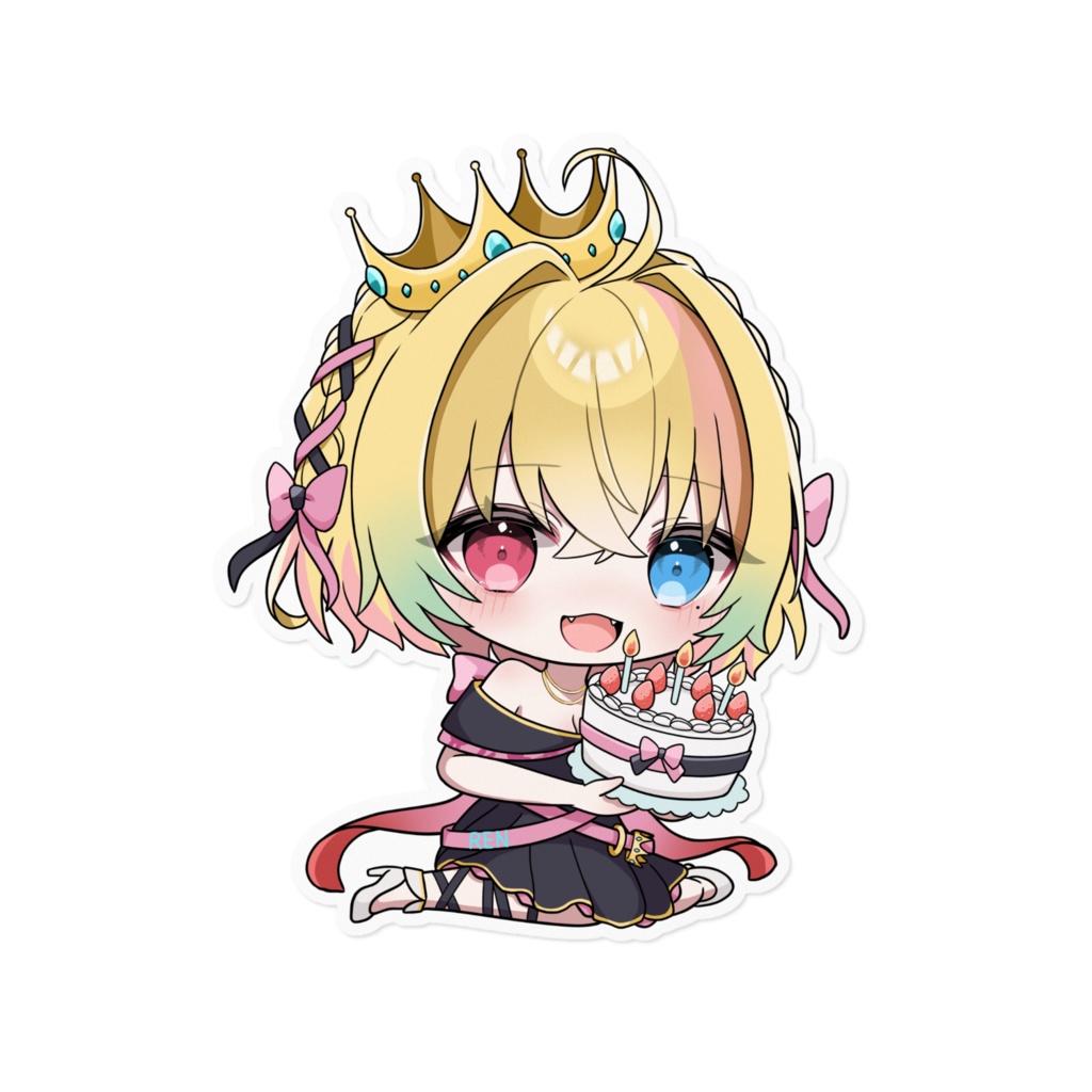 バースデーカレンステッカー
