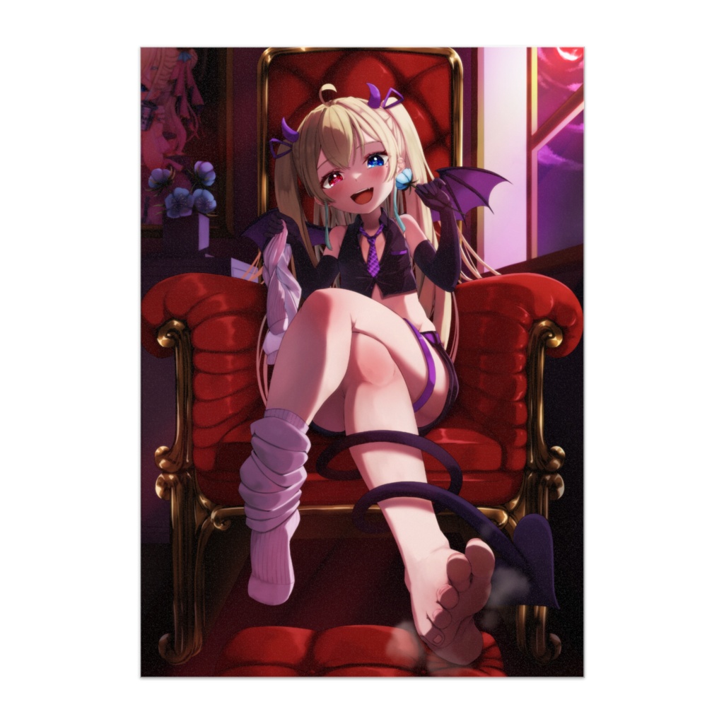 ハロウィンイラストポスター