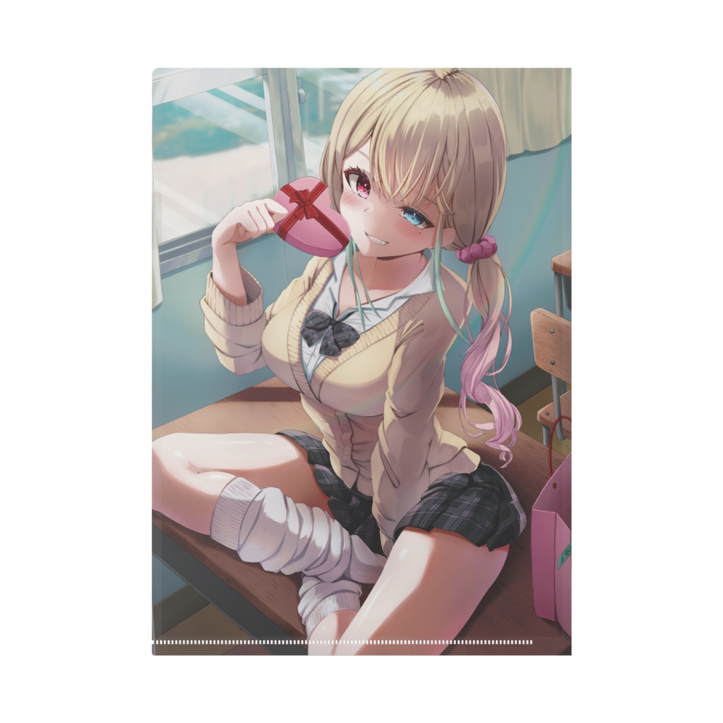 ヴァレンタインかれんクリアファイル