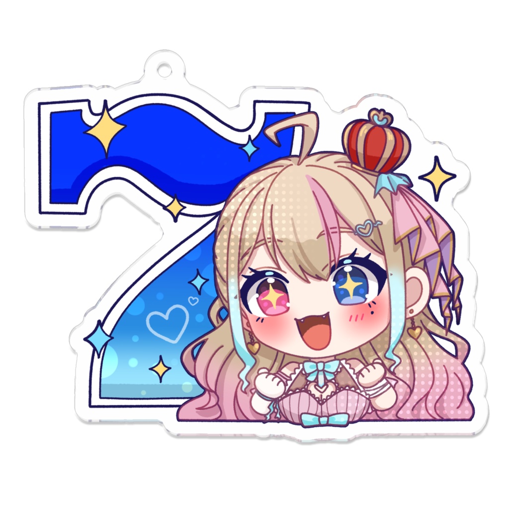青7かれんアクキー